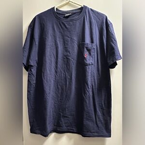 Navy blue men’s short sleeve Polo By Ralph Lauren  t shirt with pocket